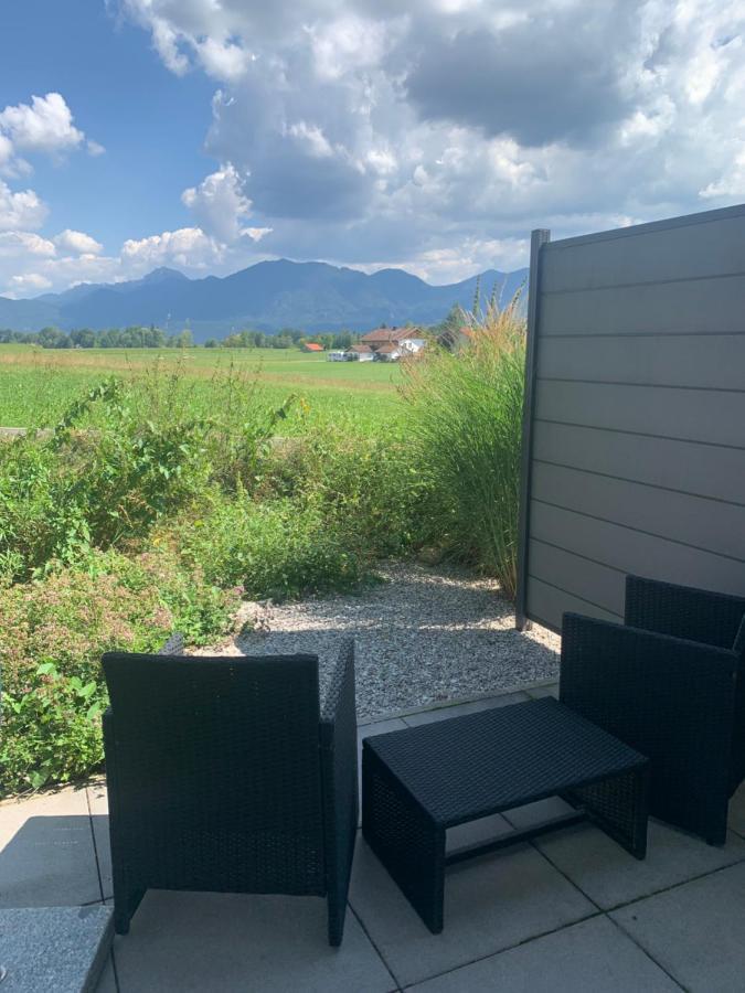 Studio Mit Alpenblick Grossweil Extérieur photo
